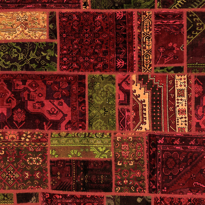 Oriental Orange Modern Rug, abs5647org