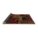 Sideview of Oriental Brown Modern Rug, abs5647brn