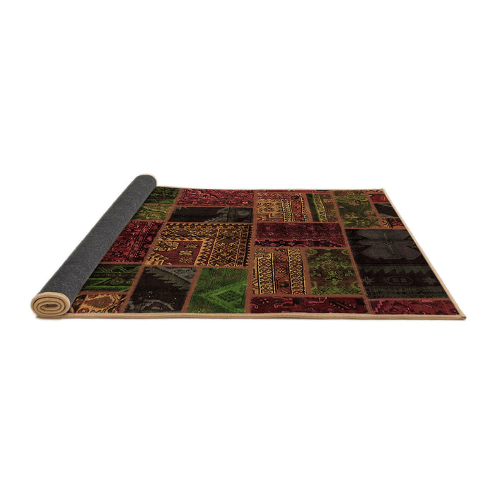 Sideview of Oriental Brown Modern Rug, abs5648brn