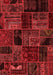 Oriental Red Modern Area Rugs