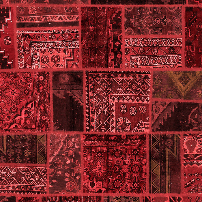Oriental Red Modern Area Rugs