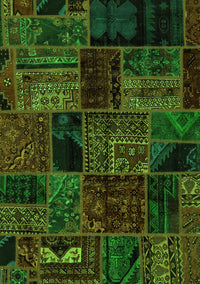 Oriental Green Modern Rug, abs5648grn