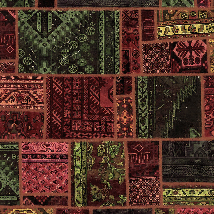 Machine Washable Oriental Brown Modern Rug, wshabs5649brn