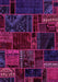 Machine Washable Oriental Pink Modern Rug, wshabs5649pnk
