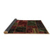 Sideview of Oriental Brown Modern Rug, abs5649brn