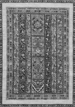 Abstract Gray Modern Rug, abs564gry