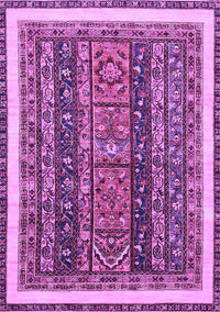 Abstract Purple Modern Rug, abs564pur