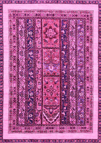 Abstract Pink Modern Rug, abs564pnk