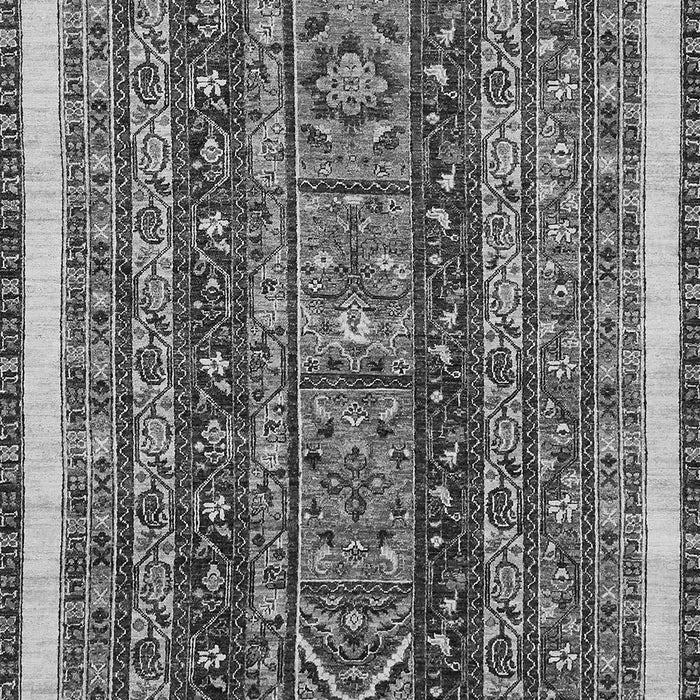 Machine Washable Abstract Gray Modern Rug, wshabs564gry