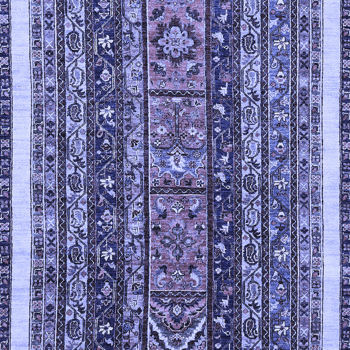 Machine Washable Abstract Blue Modern Rug, wshabs564blu