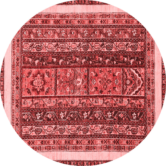 Machine Washable Abstract Red Modern Rug, wshabs564red