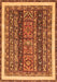 Abstract Orange Modern Rug, abs564org