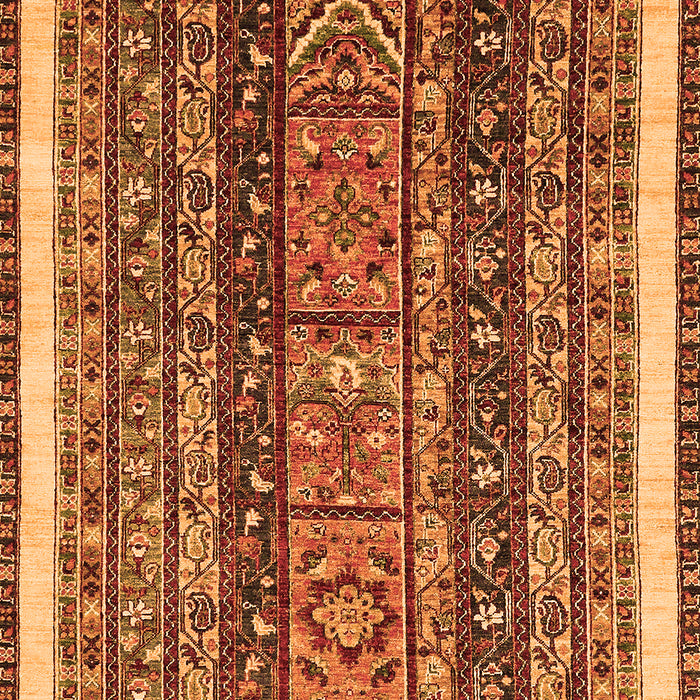 Abstract Orange Modern Rug, abs564org