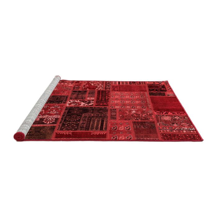Modern Red Washable Rugs