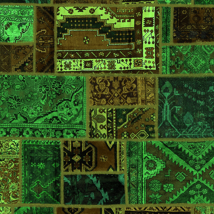 Oriental Green Modern Rug, abs5651grn