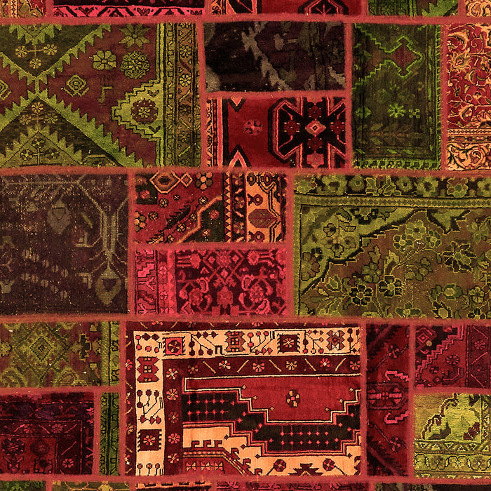 Oriental Orange Modern Rug, abs5651org