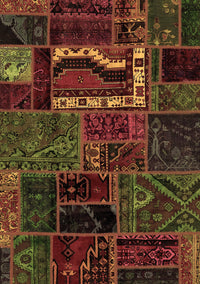 Oriental Brown Modern Rug, abs5651brn