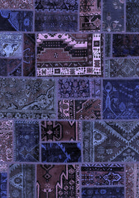 Oriental Blue Modern Rug, abs5651blu