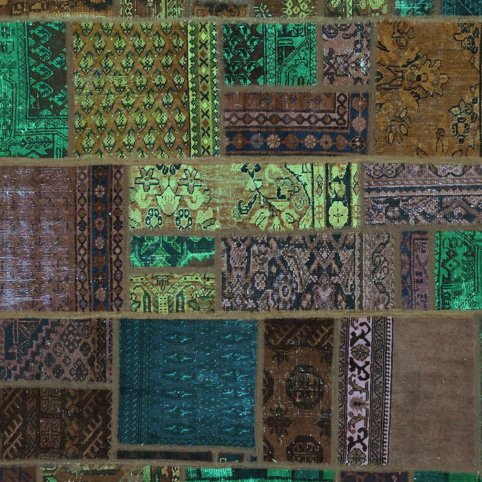 Oriental Turquoise Modern Rug, abs5652turq