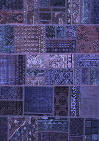 Oriental Blue Modern Rug, abs5652blu