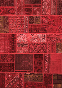 Oriental Red Modern Rug, abs5652red