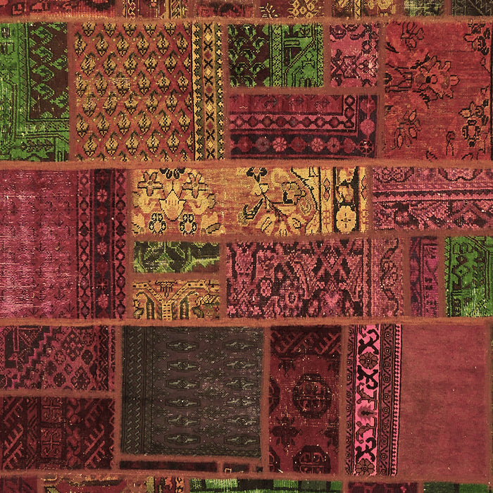 Machine Washable Oriental Brown Modern Rug, wshabs5652brn