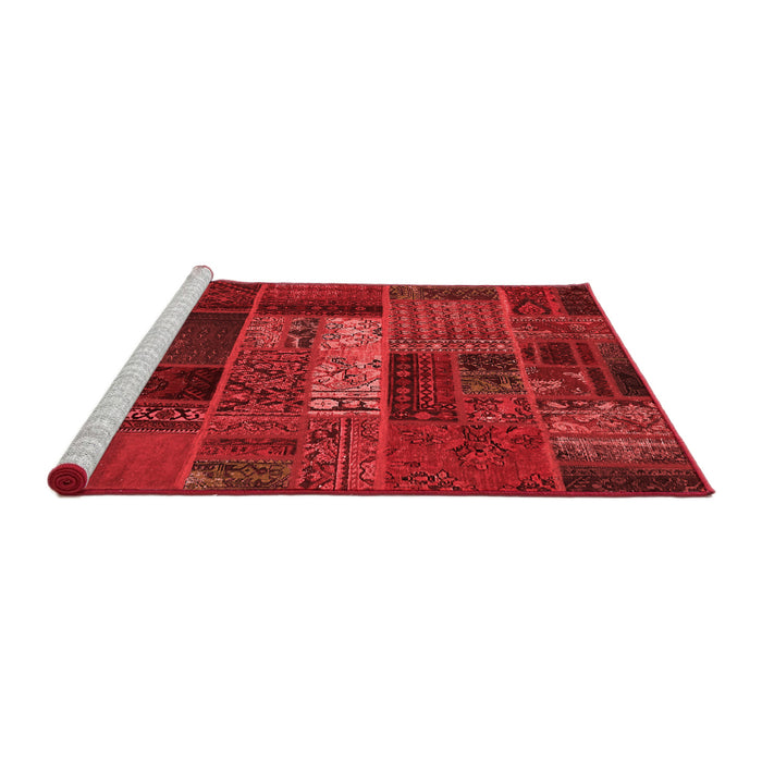 Modern Red Washable Rugs