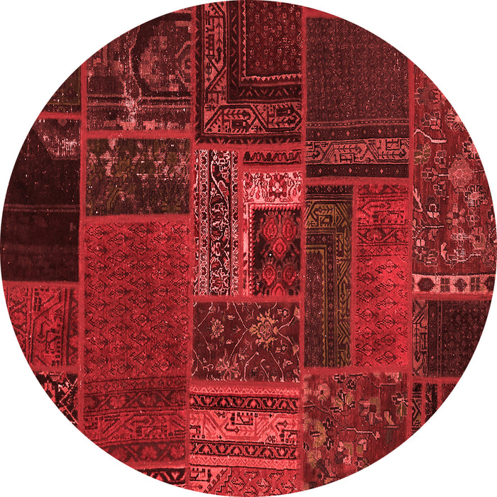 Machine Washable Oriental Red Modern Rug, wshabs5653red