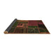 Sideview of Oriental Brown Modern Rug, abs5653brn