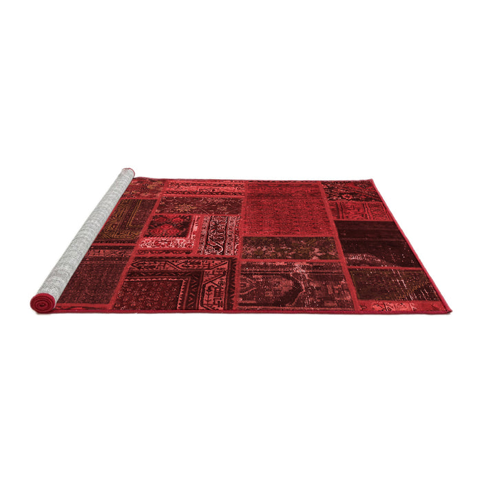 Modern Red Washable Rugs