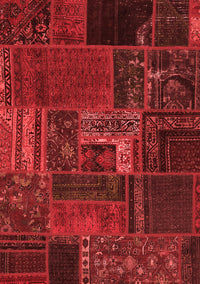 Oriental Red Modern Rug, abs5653red