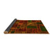 Sideview of Oriental Yellow Modern Rug, abs5654yw