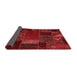 Oriental Red Modern Area Rugs