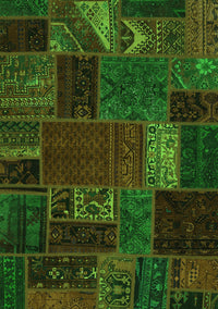 Oriental Green Modern Rug, abs5655grn