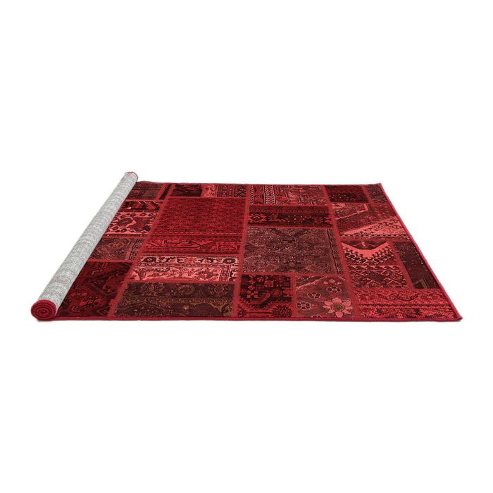 Modern Red Washable Rugs