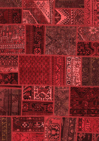 Oriental Red Modern Rug, abs5655red