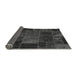 Sideview of Oriental Gray Modern Rug, abs5655gry