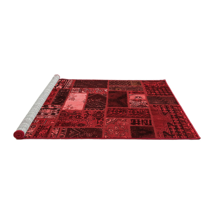 Modern Red Washable Rugs