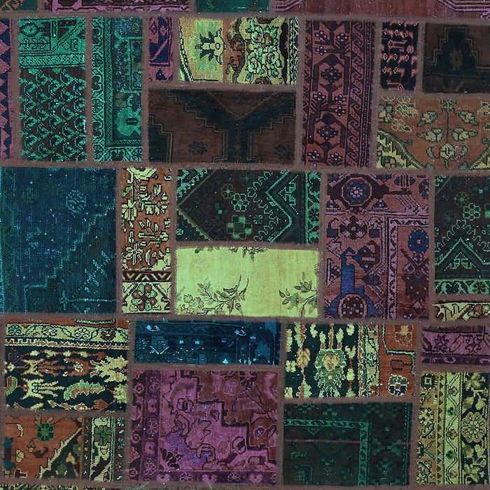 Oriental Light Blue Modern Rug, abs5656lblu