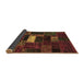 Sideview of Oriental Brown Modern Rug, abs5656brn