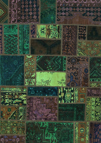 Oriental Turquoise Modern Rug, abs5656turq