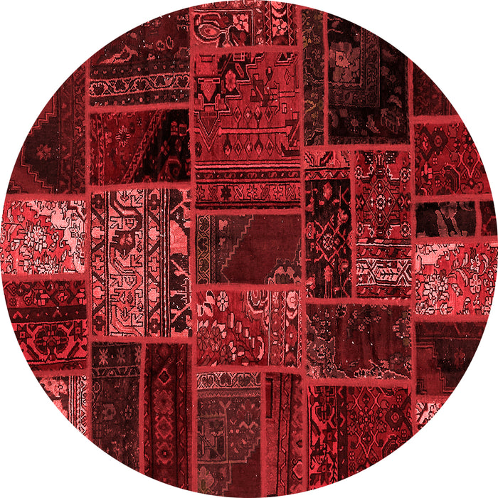 Machine Washable Oriental Red Modern Rug, wshabs5657red