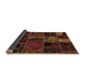 Sideview of Oriental Brown Modern Rug, abs5657brn