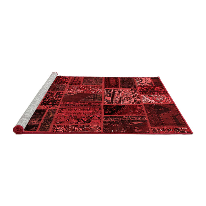 Modern Red Washable Rugs
