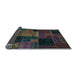 Sideview of Oriental Light Blue Modern Rug, abs5658lblu