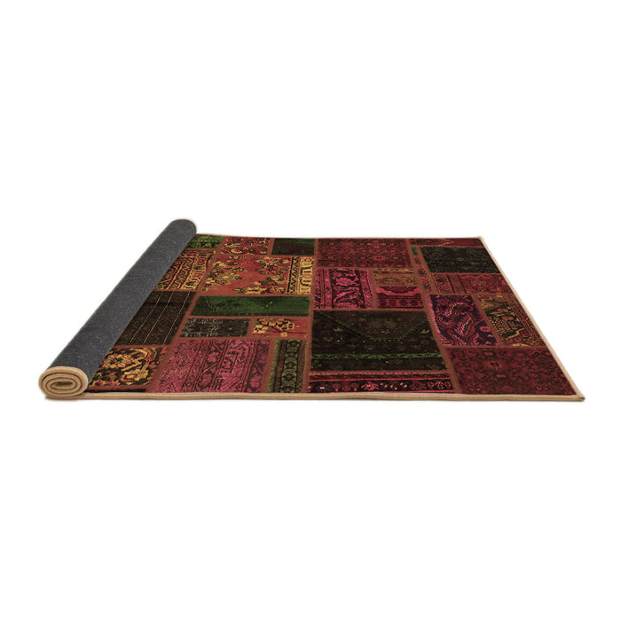 Sideview of Oriental Brown Modern Rug, abs5658brn