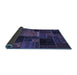 Sideview of Oriental Blue Modern Rug, abs5658blu