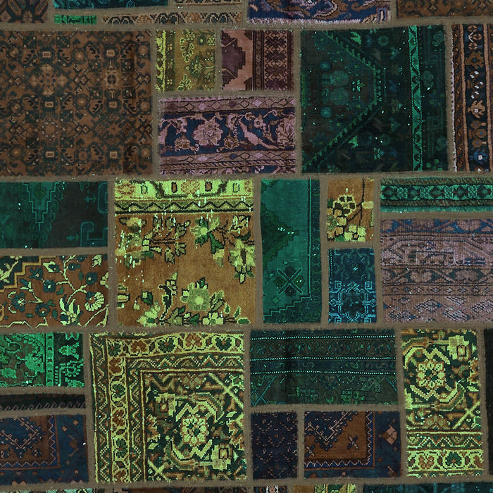 Oriental Turquoise Modern Rug, abs5658turq