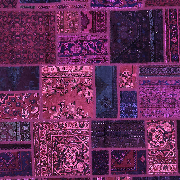 Machine Washable Oriental Purple Modern Area Rugs, wshabs5658pur