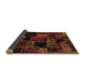 Sideview of Oriental Brown Modern Rug, abs5659brn